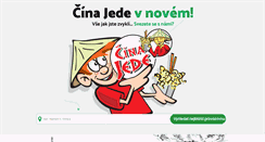 Desktop Screenshot of cinajede.cz